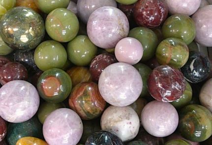 Peruvian Polished Spheres Peruvian Minerals